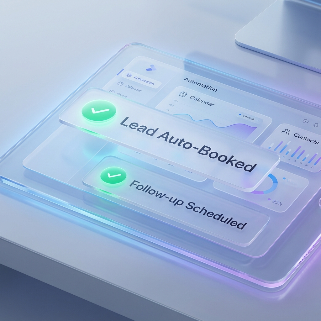 AI Dashboard Auto Booking
